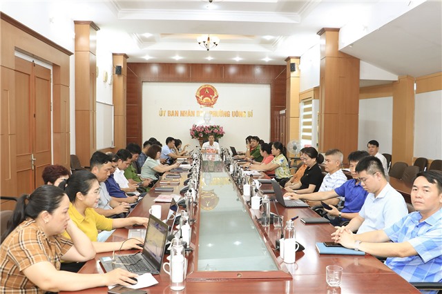 Thành phố Uông Bí dự hội nghị trực tuyến toàn quốc về công tác tổ chức kỳ thi tốt nghiệp THPT năm 2025