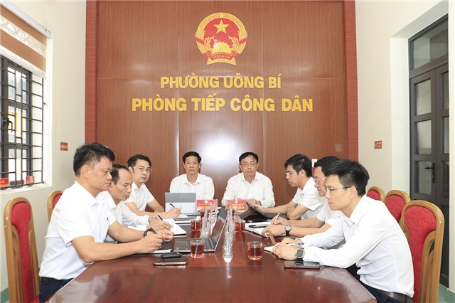 Lãnh đạo thành phố tiếp dân định kỳ tháng 6/2025