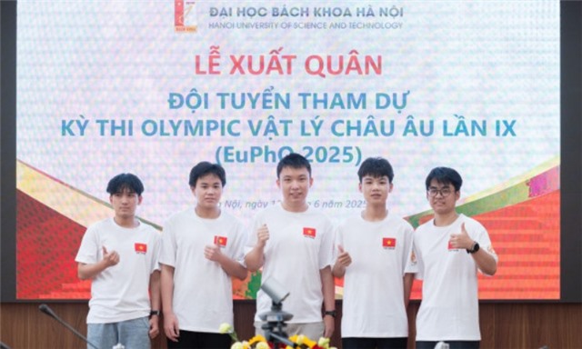Học sinh Việt Nam đạt 4 huy chương Olympic Vật lý châu Âu