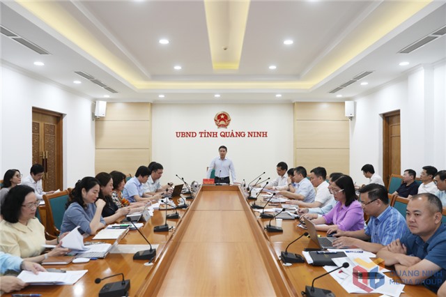 Chủ tịch UBND tỉnh họp nghe báo cáo việc triển khai mô hình chính quyền địa phương 2 cấp