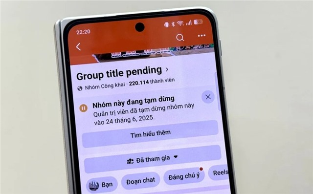 Xác nhận sự cố kỹ thuật khiến nhiều hội nhóm trên Facebook bị ngừng hoạt động