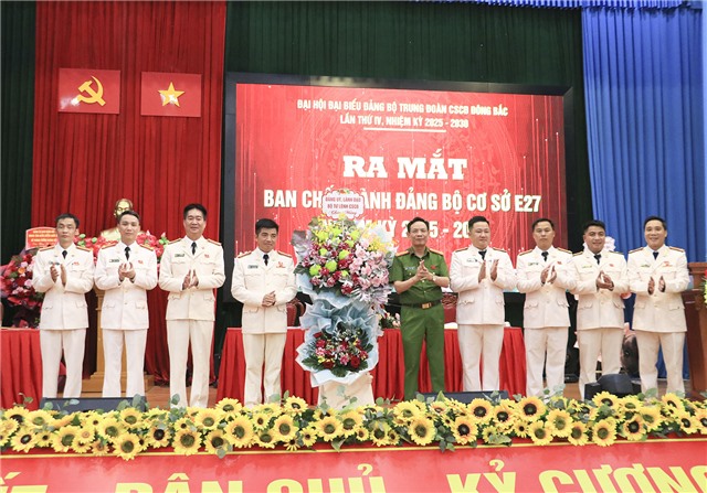 Đại hội Đại biểu Đảng bộ Trung đoàn CSCĐ Đông Bắc lần thứ IV, nhiệm kỳ 2025 - 2030