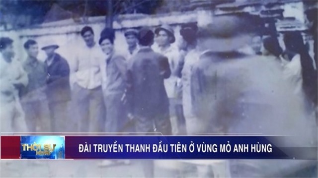 Đài truyền thanh đầu tiên ở Vùng mỏ anh hùng