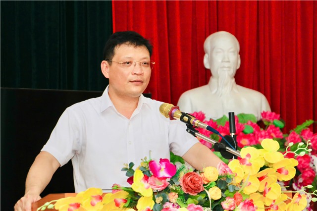 Đồng chí Nghiêm Xuân Cường – PCT UBND tỉnh dự sinh hoạt chi bộ khu 7 phường Trưng Vương