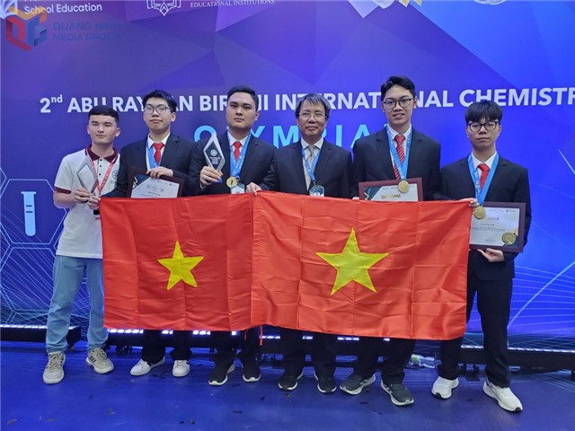 Học sinh Quảng Ninh giành Huy chương Bạc Olympic Hóa học quốc tế