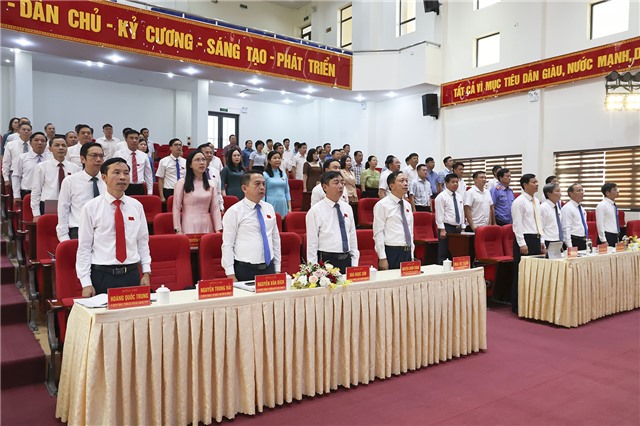 HĐND TP Uông Bí Khóa XX tổ chức Kỳ họp tổng kết nhiệm kỳ 2021-2026