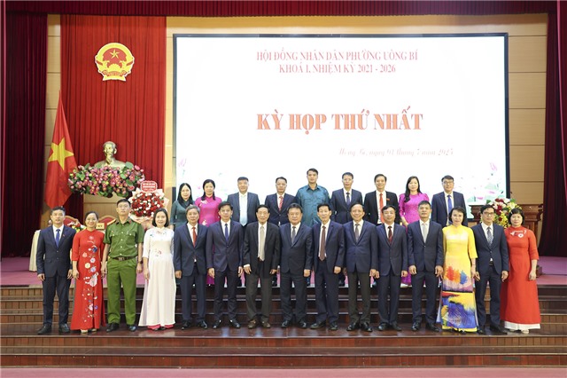 Kỳ họp thứ nhất, HĐND phường Uông Bí, nhiệm kỳ 2021-2026
