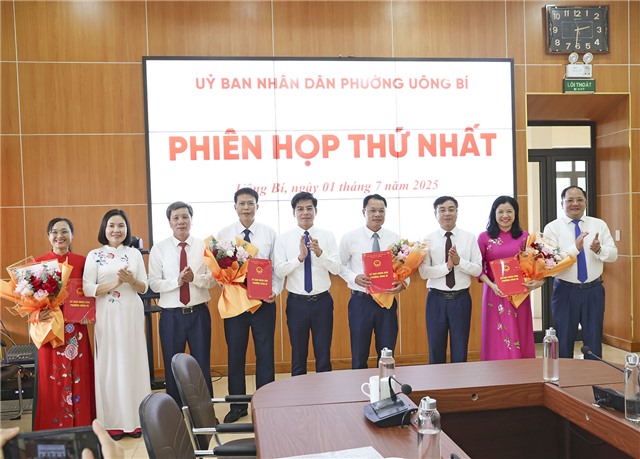 UBND phường Uông Bí tổ chức Phiên họp đầu tiên sau Kỳ họp HĐND phường