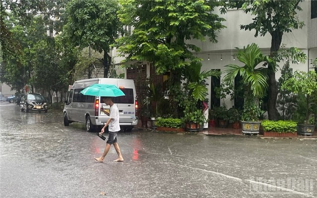 Thời tiết ngày 10/7: Bắc Bộ có mưa rào và dông ở nhiều nơi, cục bộ có nơi mưa rất to