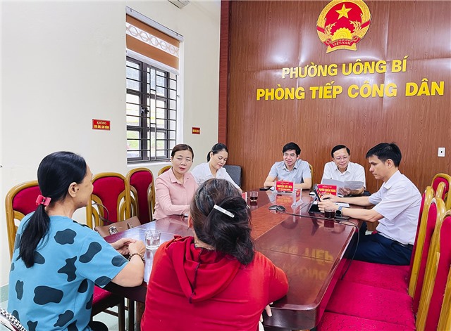 Tiếp công dân định kỳ giữa tháng 7