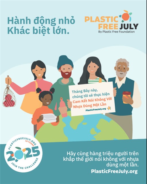 Phường Uông Bí triển khai các hoạt động Chương trình “Tháng 7 không nhựa sử dụng một lần”