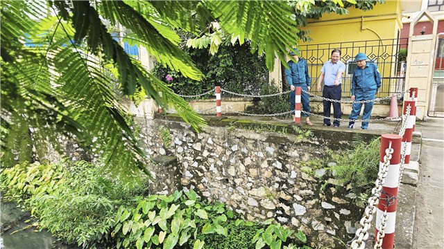 Phường Uông Bí chủ động kiểm tra, ứng phó với bão số 3 