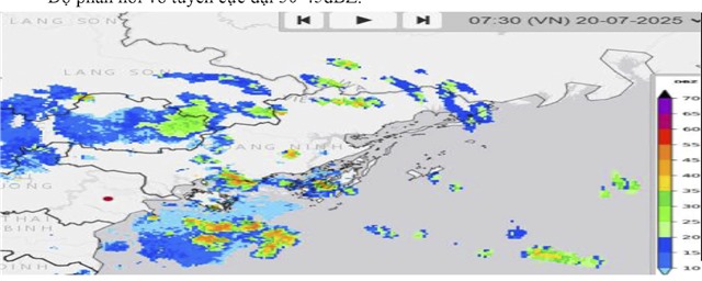 Tin cảnh báo dông, lốc, sét, mưa đá và mưa lớn cục bộ tỉnh Quảng Ninh - Bản tin phát lúc 7h30'