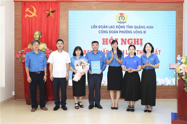 Hội nghị lần thứ nhất BCH Công đoàn phường Uông Bí