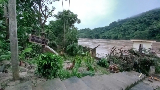 Hôm nay mưa lớn còn tiếp diễn ở nhiều khu vực