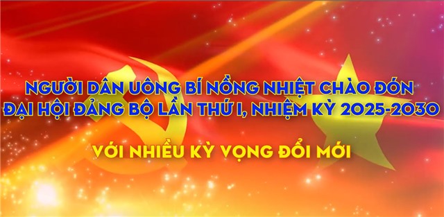 Người dân Uông Bí nồng nhiệt chào đón Đại hội Đảng bộ phường đầu tiên với nhiều kỳ vọng đổi mới