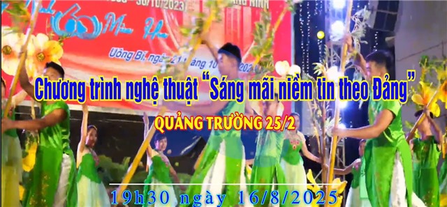 Chương trình biểu diễn nghệ thuật và Hội trại đoàn kết chào mừng thành công Đại hội đại biểu Đảng bộ phường Uông Bí lần thứ I, nhiệm kỳ 2025-2030