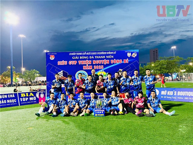Bế mạc Giải bóng đá thanh niên siêu cúp thiện nguyện Uông Bí năm 2025