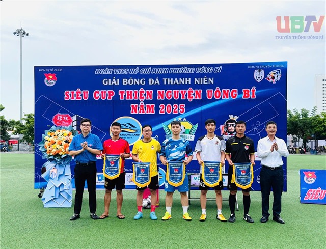 Khai mạc Giải bóng đá thanh niên siêu cúp thiện nguyện Uông Bí năm 2025