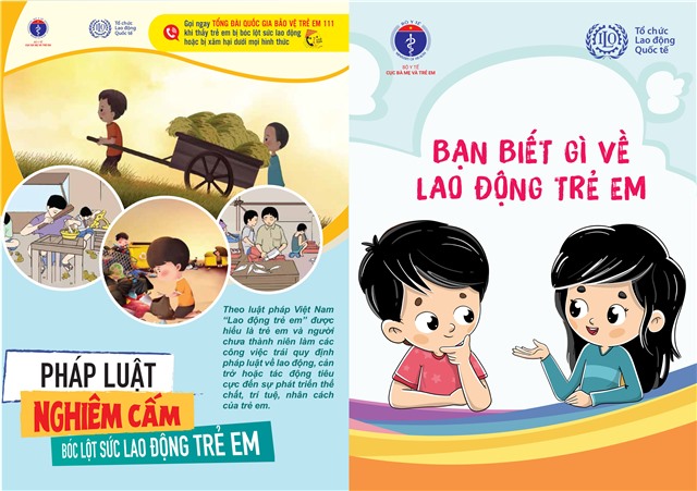 Sách tranh về phòng, chống lao động trẻ em