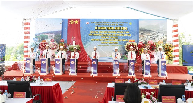 Công ty Than Uông Bí - TKV khởi công Dự án Khai thác hầm lò khu Tân Yên - Mỏ Đông Tràng Bạch