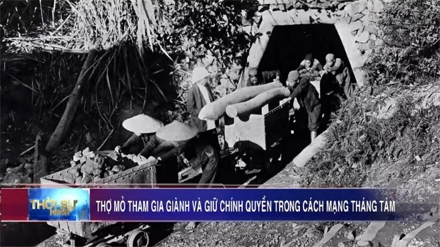 Thợ mỏ tham gia giành và giữ chính quyền trong Cách mạng Tháng Tám