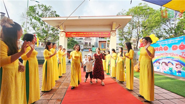 Trường Tiểu học Lê Lợi chào đón trên 246 học sinh lớp 1