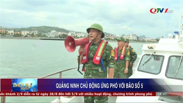 Quảng Ninh chủ động ứng phó với bão số 5