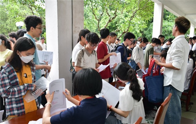 Thí sinh xác nhận nhập học trên hệ thống của Bộ Giáo dục và Đào tạo từ 25/8