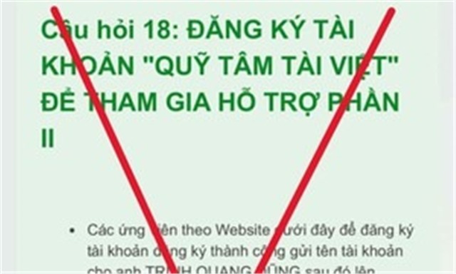 Mạo danh ngân hàng lớn để tuyển dụng dự án an sinh xã hội