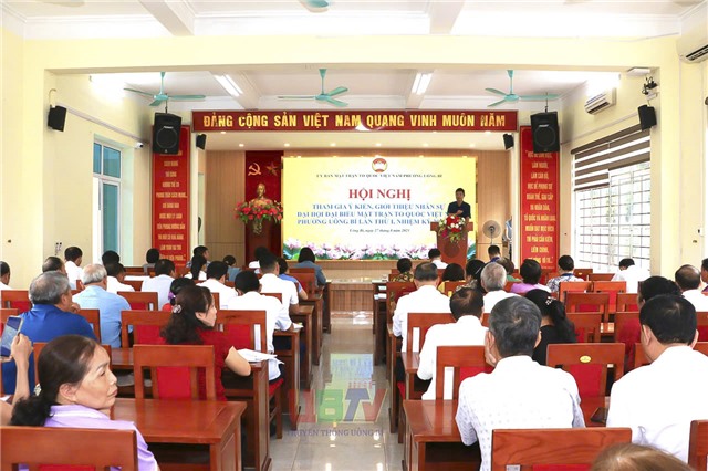 Uỷ ban MTTQ phường Uông Bí lấy ý kiến giới thiệu nhân sự Đại hội đại biểu MTTQ phường lần thứ I, nhiệm kỳ 2025-2030
