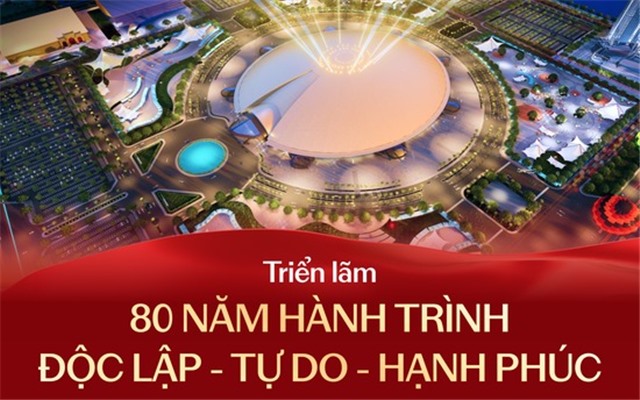 Khai mạc trọng thể Triển lãm thành tựu đất nước "80 năm HÀNH TRÌNH ĐỘC LẬP - TỰ DO - HẠNH PHÚC"