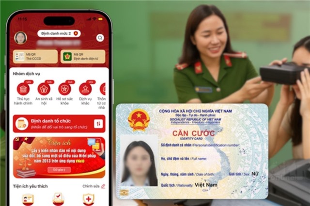 Hướng dẫn đổi thẻ căn cước trên VNeID theo địa chỉ mới