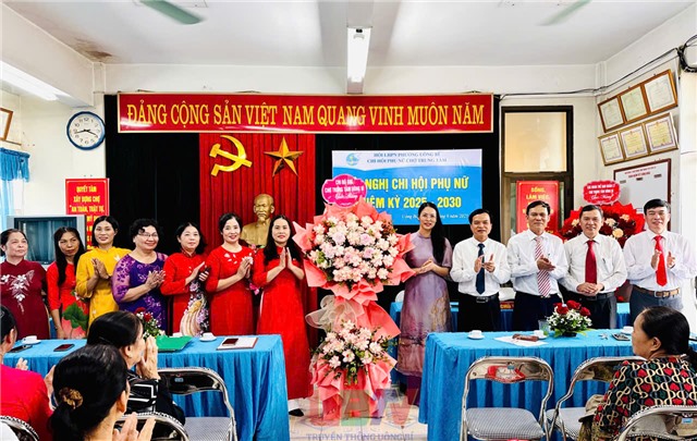 Phường Uông Bí: Hội nghị Chi hội Phụ nữ chợ Trung tâm, nhiệm kỳ 2025-2030