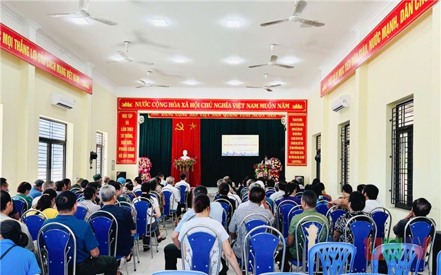 Phường Uông Bí tổ chức Hội nghị trợ giúp pháp lý cơ sở