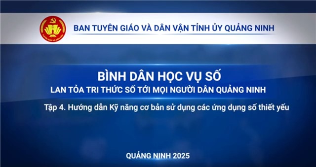 Hướng dẫn kỹ năng cơ bản sử dụng các ứng dụng số thiết yếu
