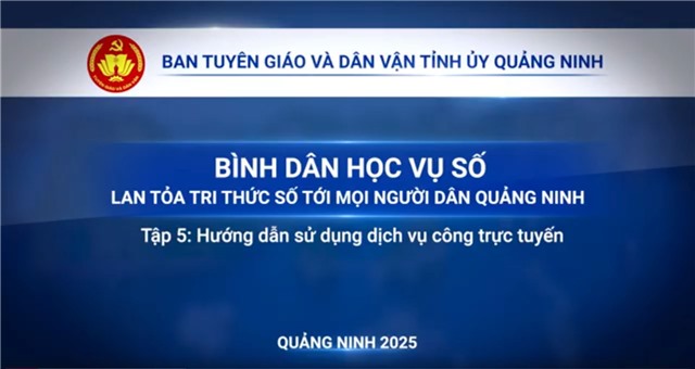 Hướng dẫn sử dụng dịch vụ công trực tuyến