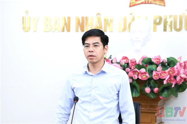 UBND phường Uông Bí giao ban thường kỳ tuần thứ 38