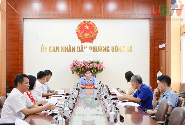 Phường Uông Bí tập trung giải quyết kiến nghị của cử tri và khu dân cư