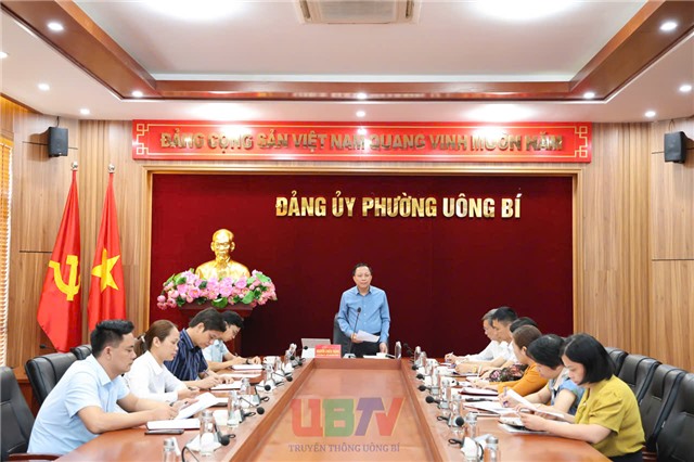 Thường trực HĐND phường Uông Bí họp phiên tháng 9/2025