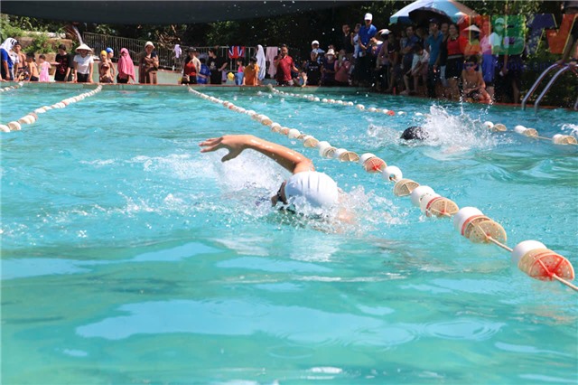 Giải Bơi thanh thiếu nhi phường Uông Bí năm 2025 thành công tốt đẹp