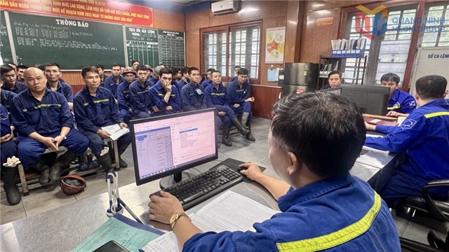 Nhân rộng mô hình giao ca điện tử trong các đơn vị ngành Than