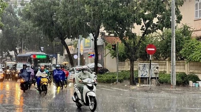 Thời tiết ngày 23/9: Nhiều nơi mưa rào và dông do ảnh hưởng bão số 9