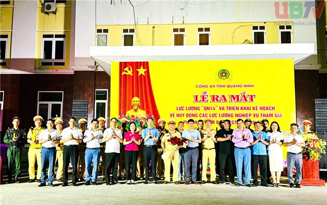 Quảng Ninh: Ra mắt lực lượng “QN14”, triển khai Kế hoạch 2058 huy động các lực lượng nghiệp vụ bảo đảm ATGT, giữ gìn TTATXH