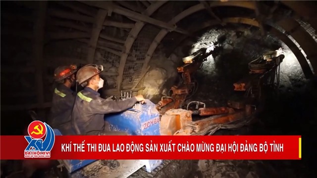 Khí thế thi đua lao động sản xuất chào mừng Đại hội Đảng bộ tỉnh