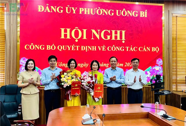 Hội nghị công bố quyết định về công tác cán bộ