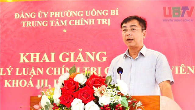 Khai giảng Lớp bồi dưỡng lý luận chính trị cho đảng viên mới khoá 3-4 năm 2025 và chuyên đề Lịch sử Đảng