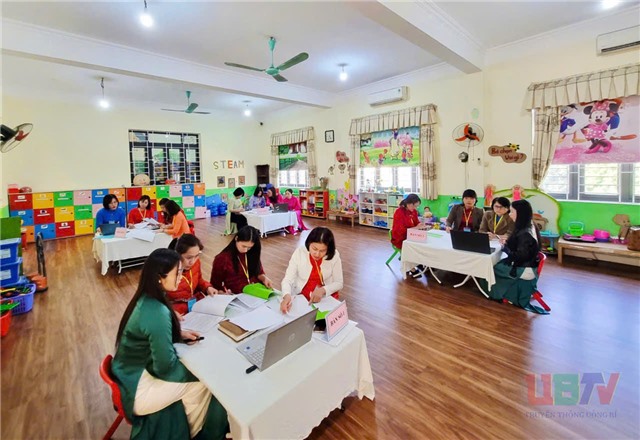 Hội thi giáo viên dạy giỏi cơ sở giáo dục mầm non phường Uông Bí, năm học 2025–2026