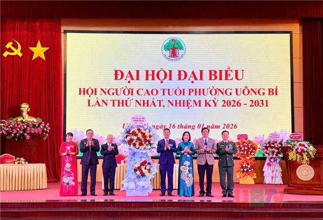 Đại hội đại biểu Hội Người cao tuổi phường Uông Bí lần thứ Nhất, nhiệm kỳ 2026 – 2031