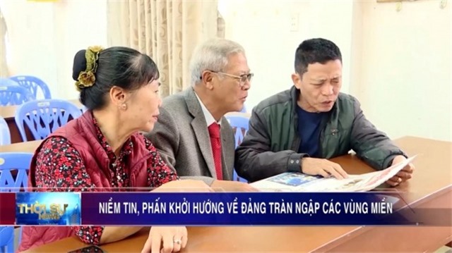 Niềm tin, phấn khởi hướng về Đảng tràn ngập các vùng miền